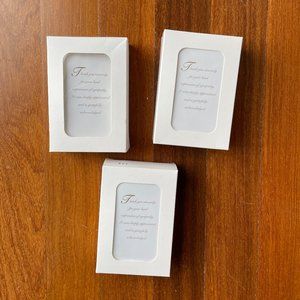 NEW Funeral / Memorial / Sympathy Thank You Cards - 75 ct